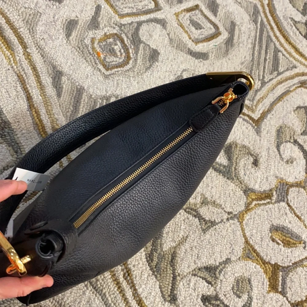 💕Marc Jacob s black leather satchel 💕 Excellent used condition - Picture 7 of 12